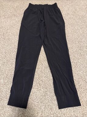 lululemon athletica The Lab Black Track Zip Cuff Pants